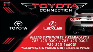 recambios de toyota en san juan Piezas Toyota Connection