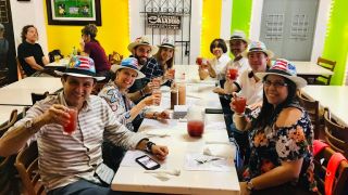 fun company dinners in san juan El Jibarito